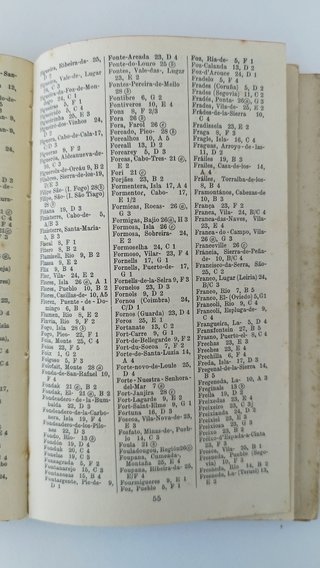 Librito "Atlas portátil" - 1936