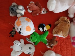 Lotto 13 peluche assortiti