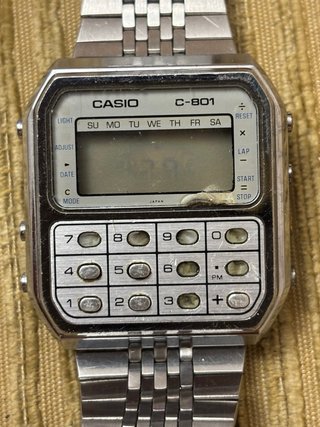 RELOJ CASIO C-801 133 “””PARA PIEZAS”””
