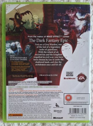 Dragon Age: Origins Xbox 360