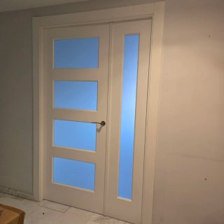 Puertas blancas MADERA MACIZA CASTELLA