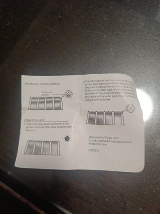 Guía de ángulo solar TAIYU