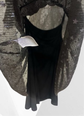 * Talla XL. Blusa de gasa transparente CLOCKHOUSE