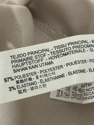 Abito Zara lungo a rete grigio metalizzato – tg S