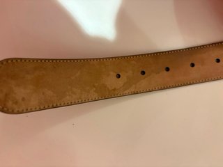 Cinturón Gucci Negro Hebilla Dorada Mujer talla 90