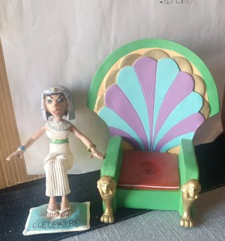 Figura resina Cleopatra 26 Astérix Plastoy Atlas
