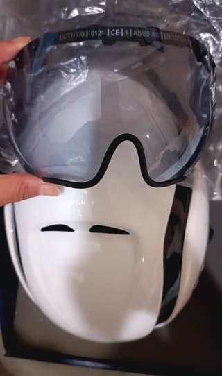 Casco ABUS GameChanger TT Blanco
