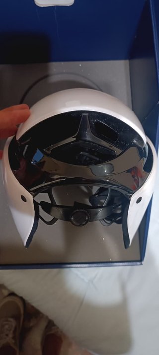Casco ABUS GameChanger TT Blanco