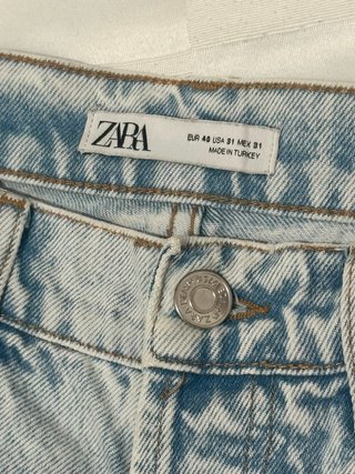 Jeans uomo Zara lavaggio chiaro tg 44