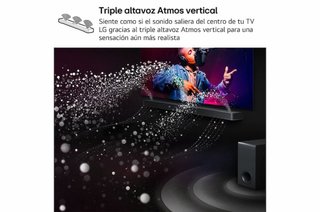 Barra de Sonido LG S80TR Negra