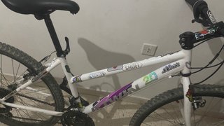 Bicicleta de Montaña Blanca