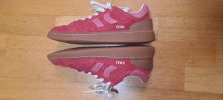 Zapatillas Coolway rosas y rojas