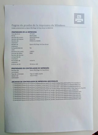 Impresora Epson Láser M2000