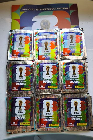 50 sobres mas album.Fifa World Cup 26.Leer anuncio