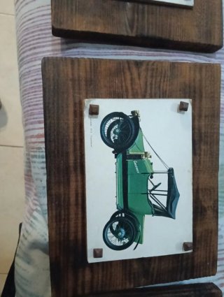 3 Cuadros vintage de de panhar levasor 1912