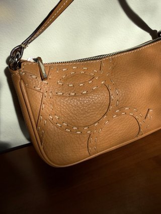 Bolso Purificación García Beige/Marrón