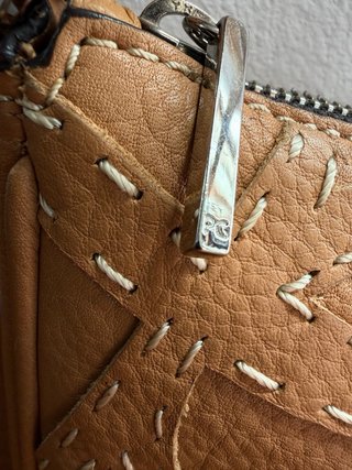 Bolso Purificación García Beige/Marrón