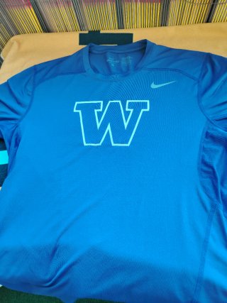 Camiseta Nike Pro Morada Talla L