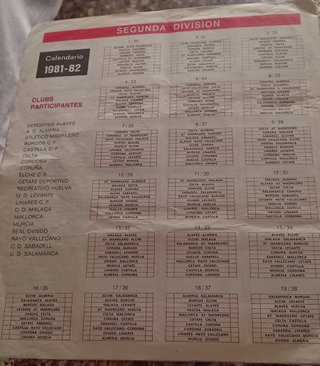 Álbum Fútbol 82 autoadhesivas