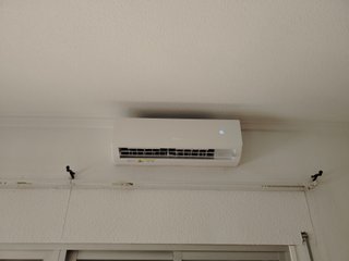 Instalación de aire acondicionado