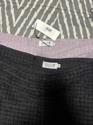 2 Faldas Molly Bracken Talla XL (Lila Nueva)