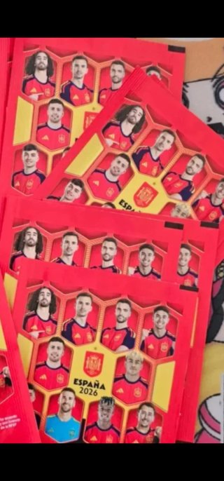 35 Sobres Cromos España Panini 2026 Carrefour