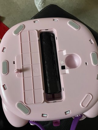 Orinal infantil extraíble perro rosa