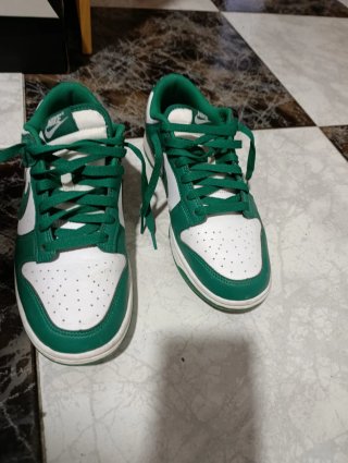 Zapatillas Nike Dunk Low Verdes y Blancas