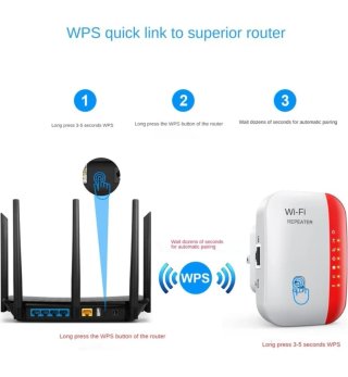 Repetidor WiFi Inalámbrico Antena Incorporada