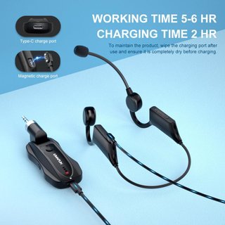 KIMAFUN micrófono inalámbrico fitness GWP91