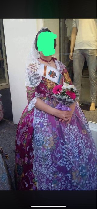 Traje de Fallera Talla 12-14 Años