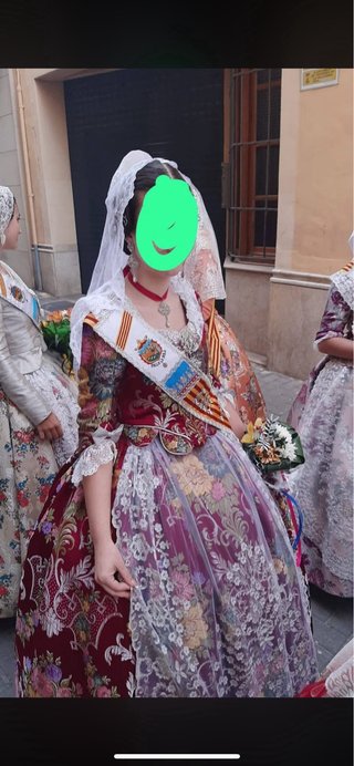 Traje de Fallera Talla 12-14 Años