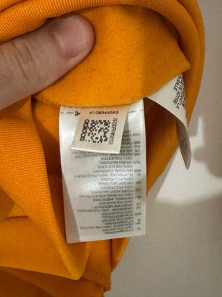 Sudadera Real Madrid Vintage Adidas Naranja