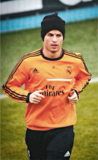 Sudadera Real Madrid Vintage Adidas Naranja