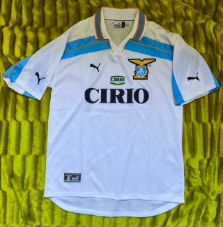 Camisola Vintage SS Lazio Centenário 1999 Original