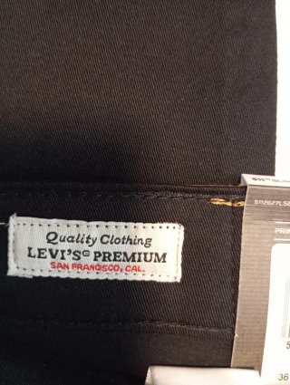 Pantalones Levi's 511 Slim Negros Talla 36