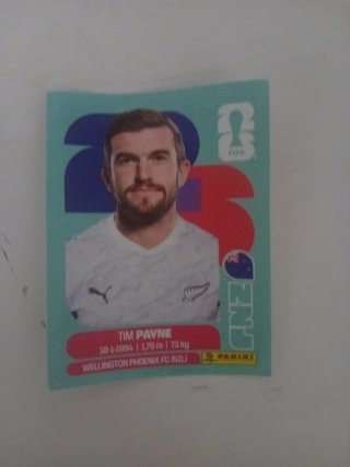 Cromo Tim Payne Wellington Phoenix FC