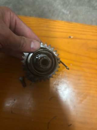 Eje de arranque KTM EXC-F