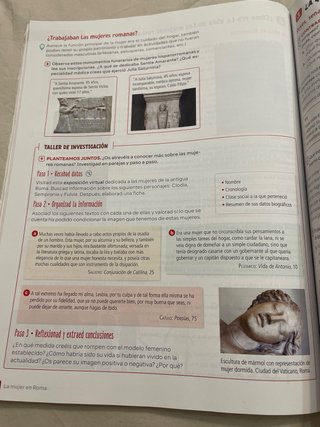 Cultura Clásica II, Secundaria, Revuela
