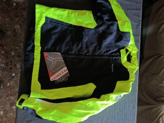 Chaqueta Moto R Tech Negra y Flúor Talla 2XL