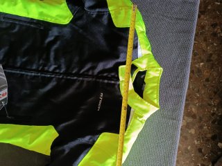 Chaqueta Moto R Tech Negra y Flúor Talla 2XL