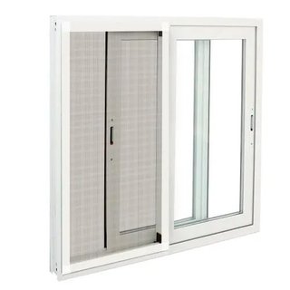 Mosquiteras correderas aluminio blanco perfil 45