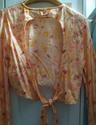 Blusa  bohemia Zara, T-L -Nueva