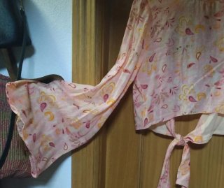 Blusa  bohemia Zara, T-L -Nueva