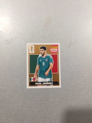 Cromo Extra Sticker Raúl Jiménez Panini
