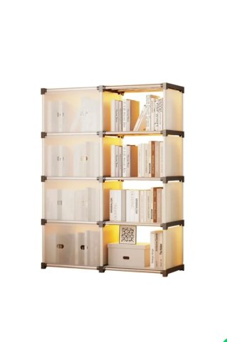 Organizzatore 8 scomparti metallo/plastica