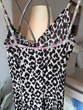 Vestido Bluemarine Animal Print