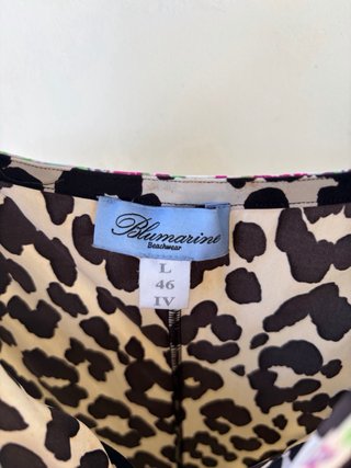 Vestido Bluemarine Animal Print