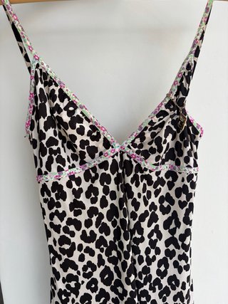 Vestido Bluemarine Animal Print
