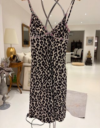Vestido Bluemarine Animal Print